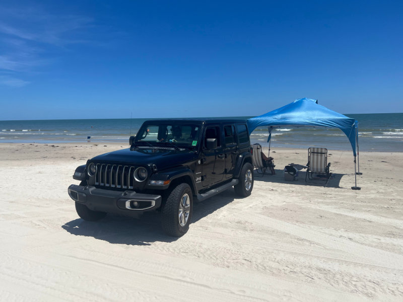 Cape San Blas Jeep Photo